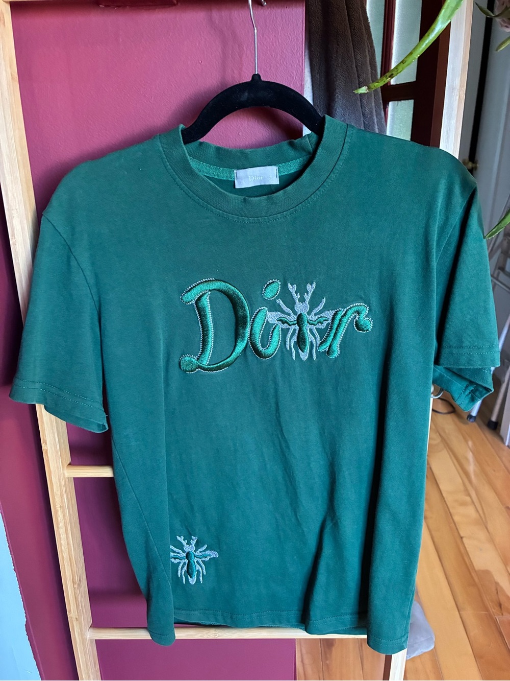 Dior limited edition embroidered shirt